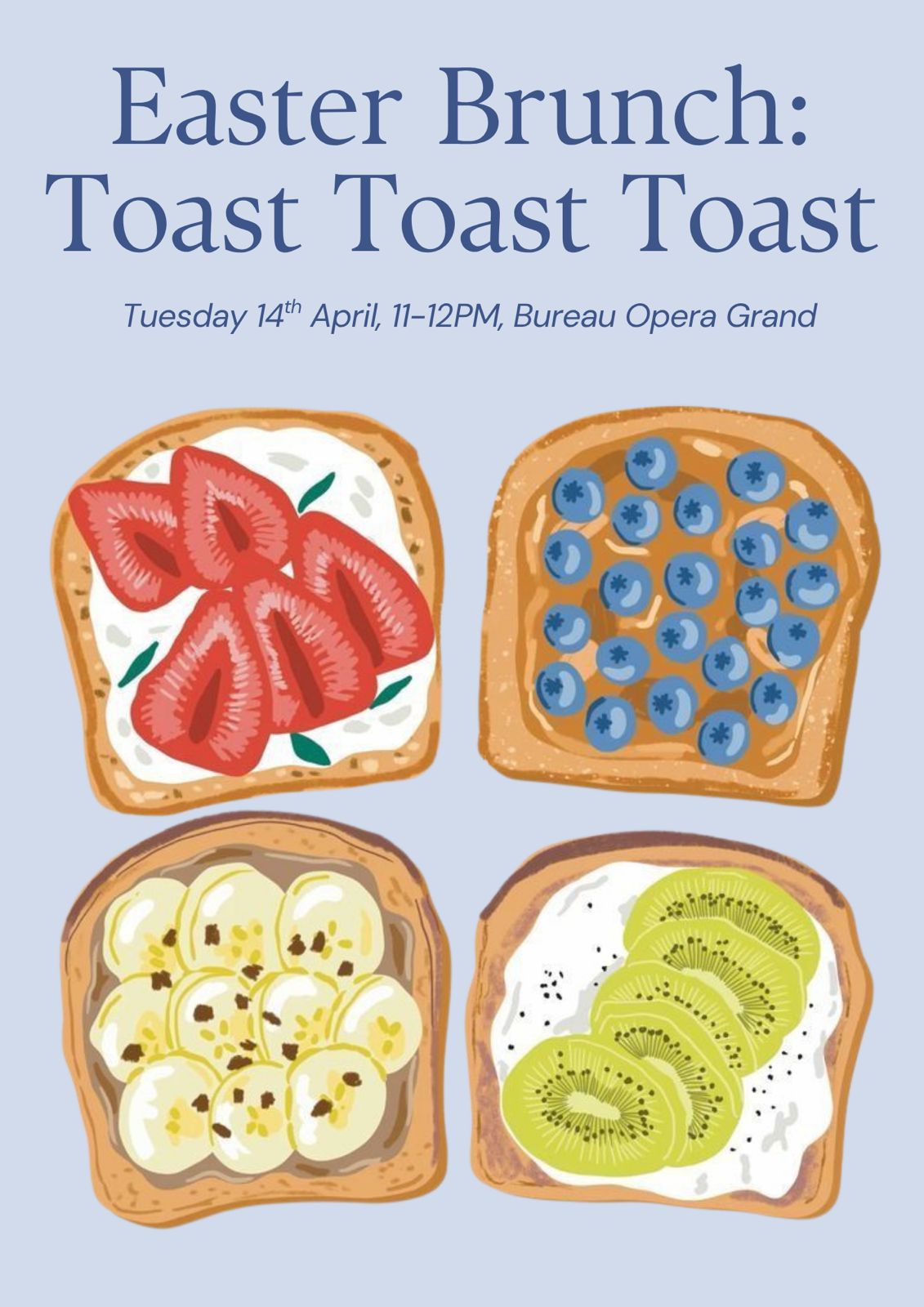 Easter Brunch: Toast Toast Toast!