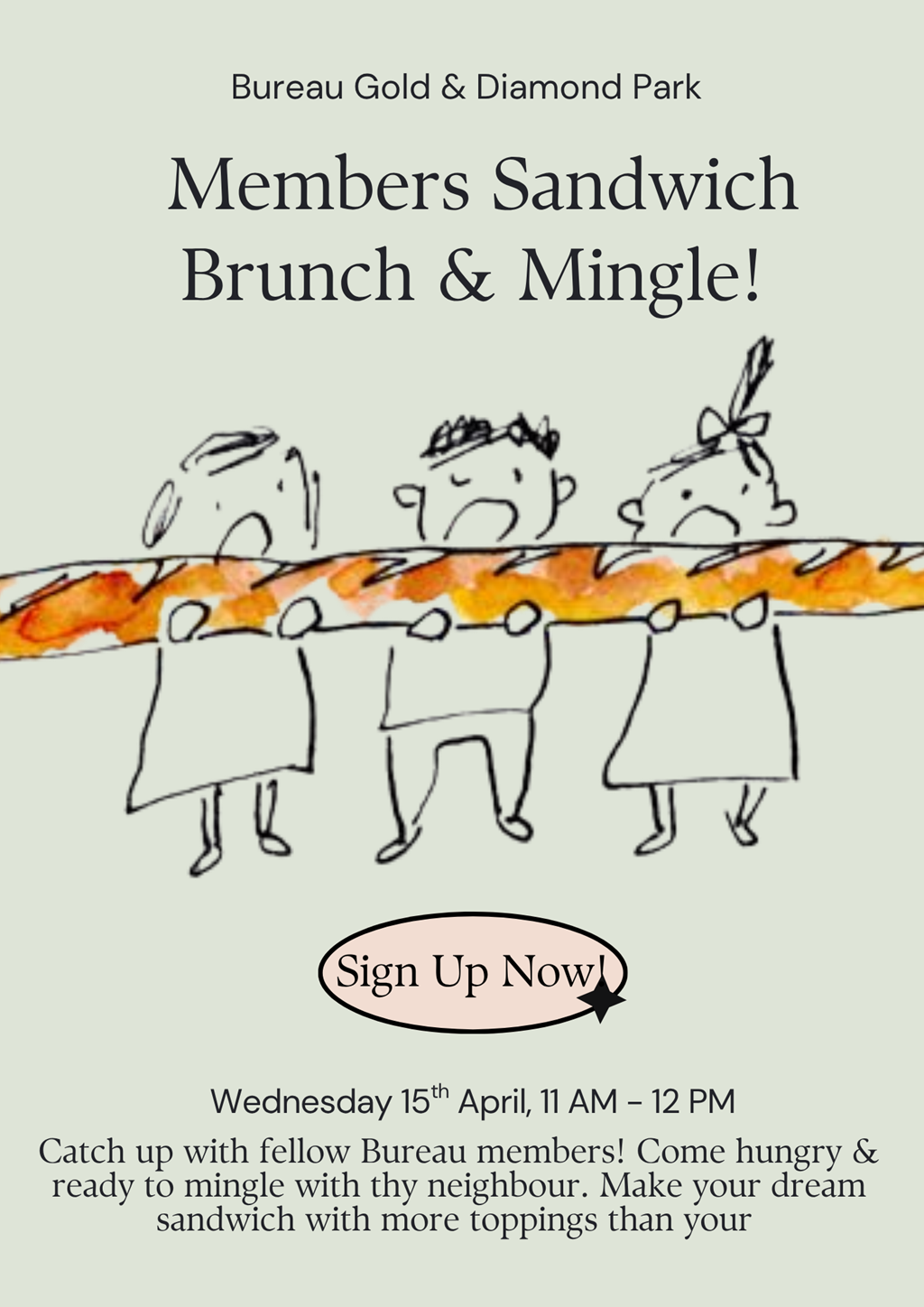 Members Sandwich Breakfast & Mingle!